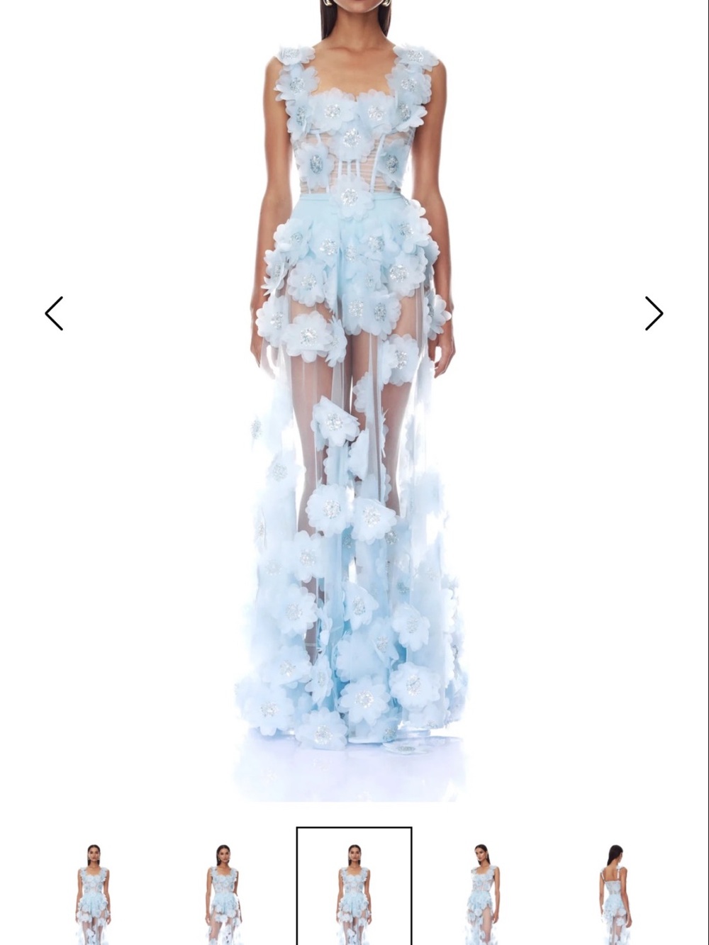 Bronx & Banco - Rosalie Powder Blue Gown